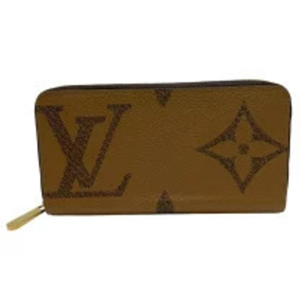 Louis Vuitton Zippy Wallet Brown Monogram Giant Reverse Long